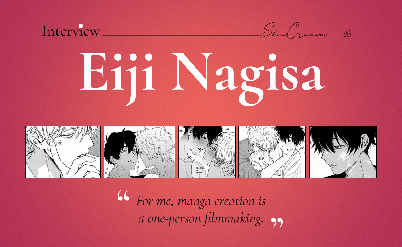 Eiji Nagisa interview BL-mangaka